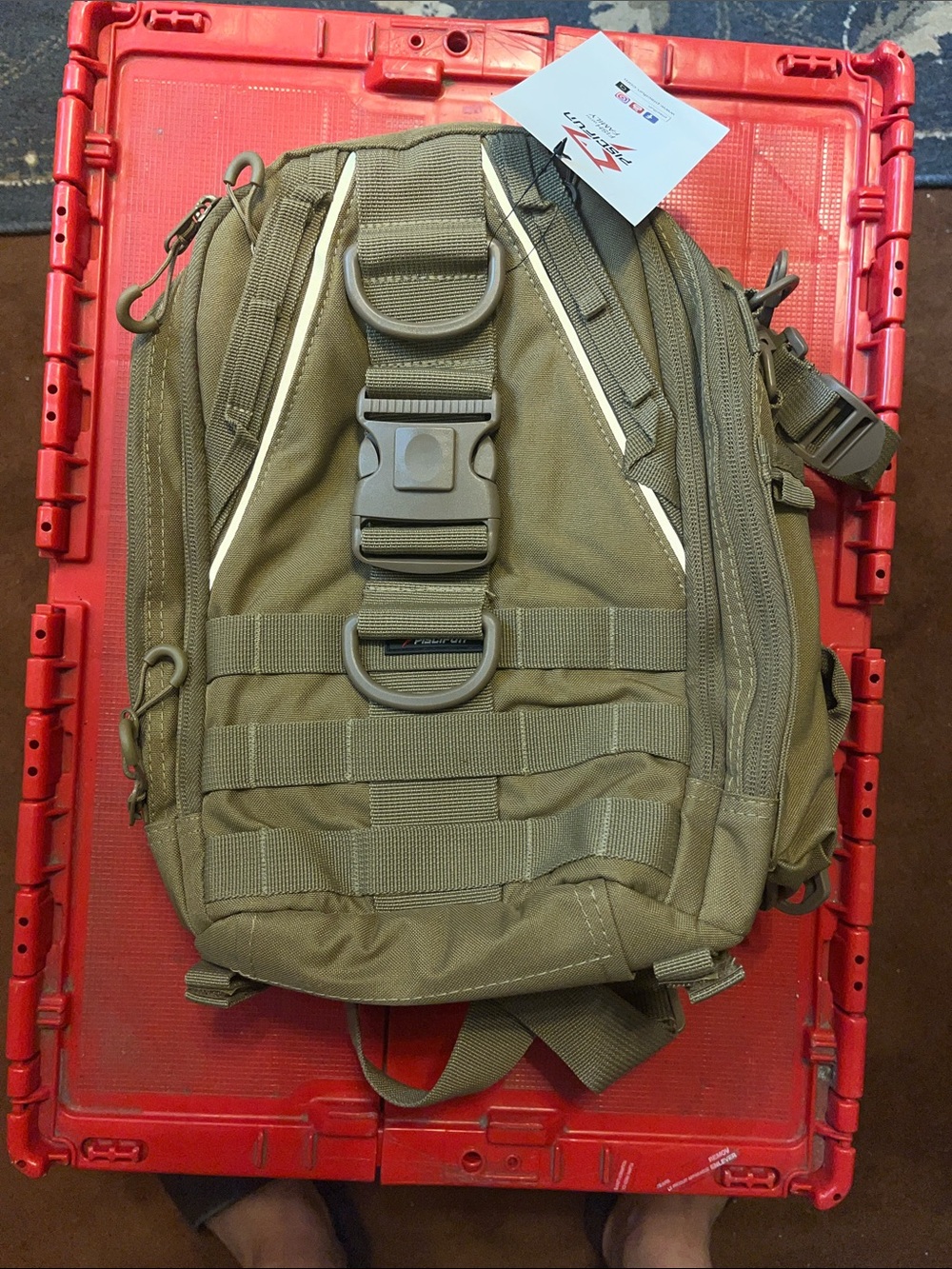 Piscifun Fishing Backpack with Rod Holder,